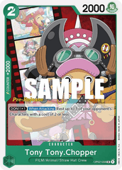Tony Tony.Chopper -  OP02-034 - P - Paramount War Pre-release Promo